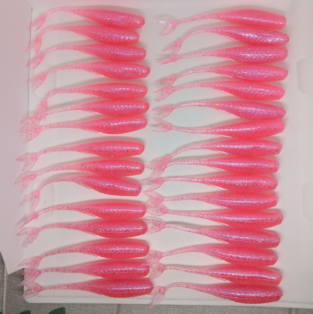 (31)6th Sense Juggle Minnow 4.0" Exclusive Color Pink Smash New Fishing Plastics